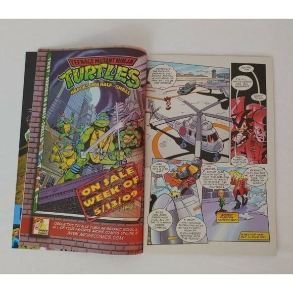 Sonic Universe Comic Book Issie #3 June 2009 The Shadow Saga 3 of 4 Signed Issue - Picture 9 of 10